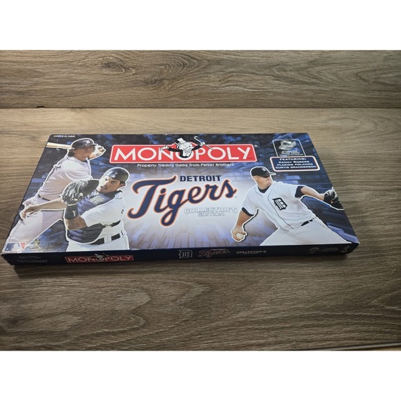 2006 Detroit Tigers Collector's Edition Monopoly Complete Rare. 100% Complete - Picture 2 of 13
